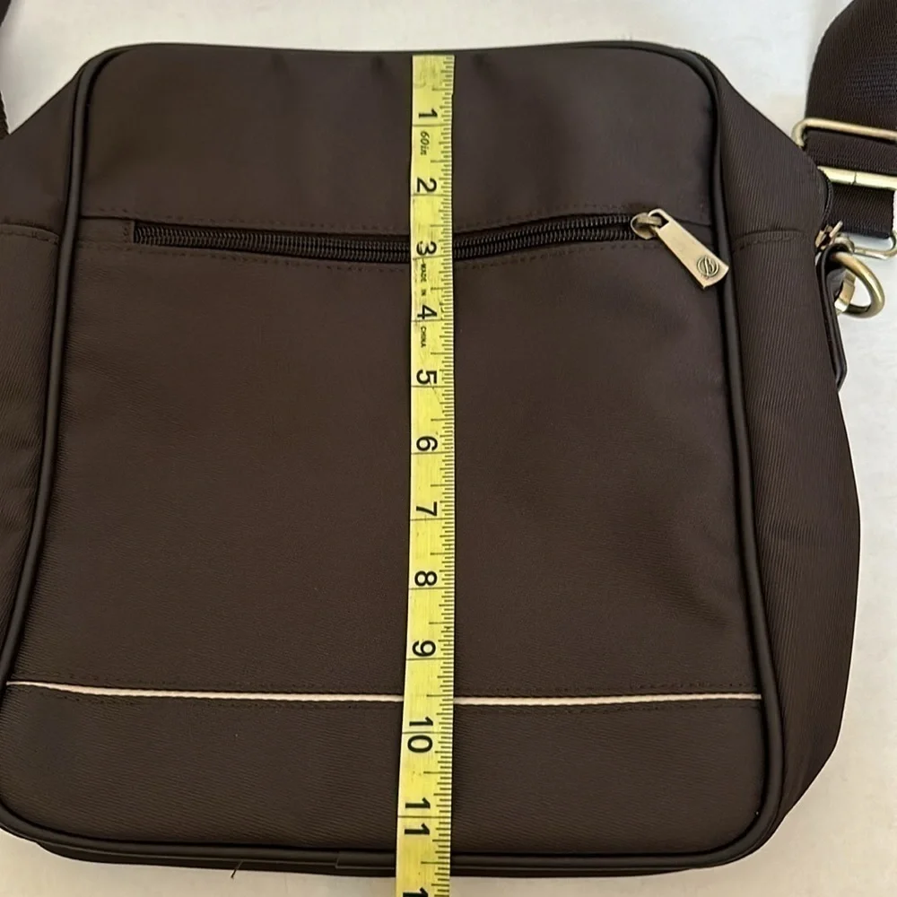 Ballantines Sling Bag in Brown with gold details
